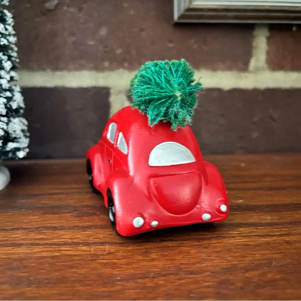 Dept 56 Little Red Car VW Christmas Ornament